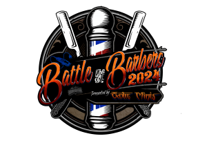 battle of the barbers 2024 logo png